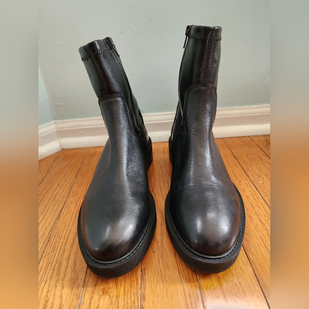 Steven Madden Lazio Black Leather Women's Size 7.5 - LAZI01S1